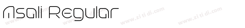 Asali Regular字体转换 Asali Regular字体转换